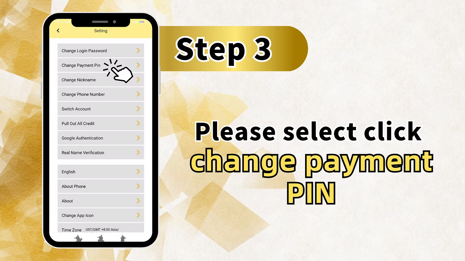Forgot Transfer Password at LUCKYTOWN PLUS