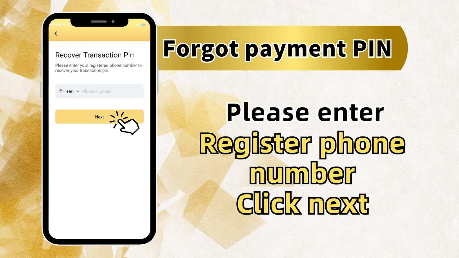 Change Payment PIN at LUCKYTOWN PLUS